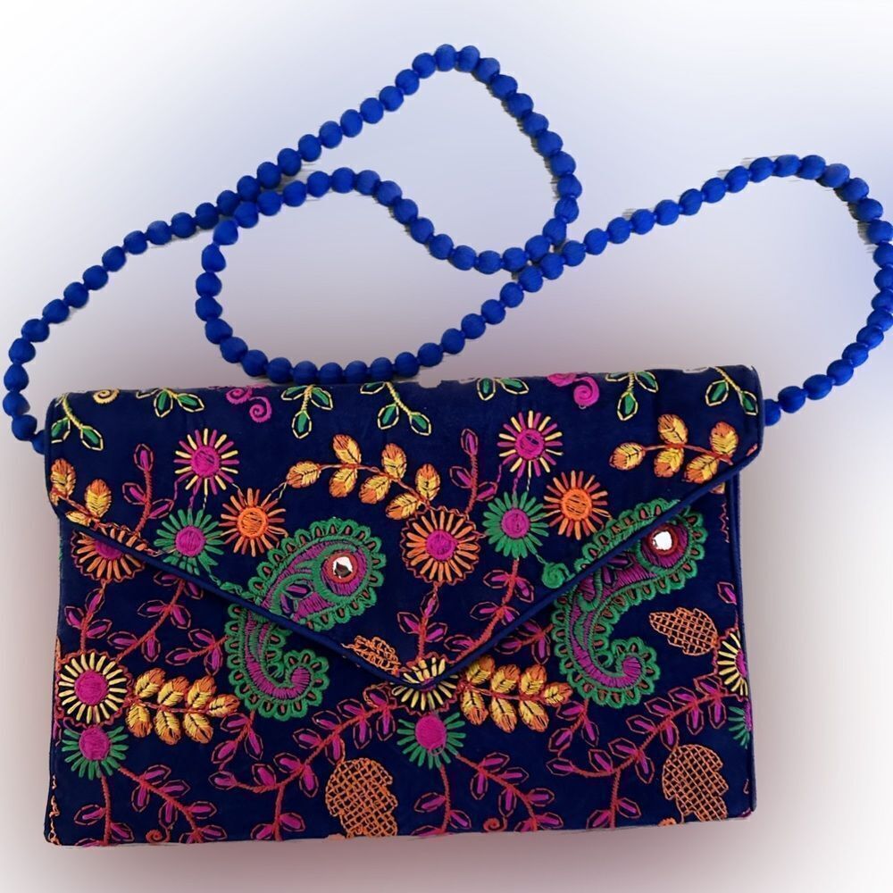 Ethnic style crossbody bag